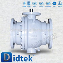 Didtek de primera calidad Made in China dn350 válvula de bola de muñón